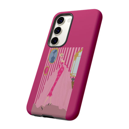 Lady in Pink Phone Case – Graceful Sophistication
