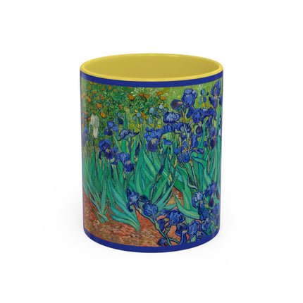 Irises by Vincent Van Gogh Colorful Mugs (11oz, 15oz)