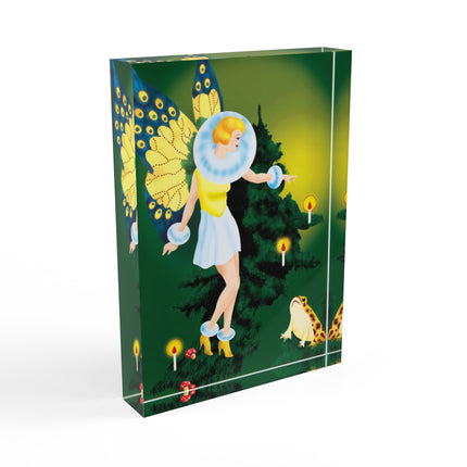 The Enchanted Encounter Acrylic Art Block