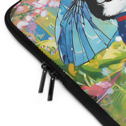 Rainy Day Ducks Laptop Sleeve