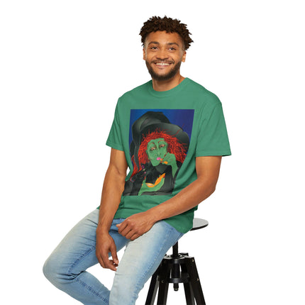 Mirror, Mirror A Witch's Touch Unisex Garment-Dyed T-shirt