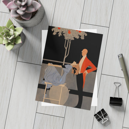 🍊🥂 The Lady Beneath The Orange Tree Postcard Bundles – Art Deco Garden Romance