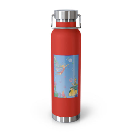 Blossoming Fairy Magic Copper Vacuum Insulated Bottle, 22 oz