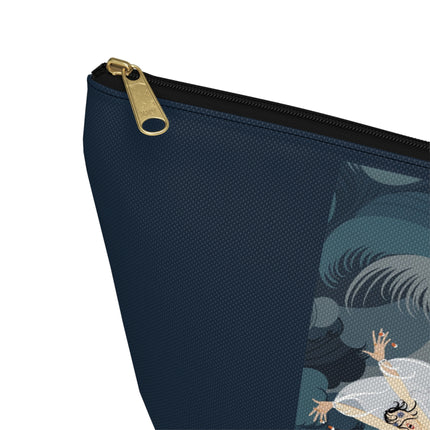 Flame of the Tempest Cosmetic Bag – Fiery Drama & Elemental Grace