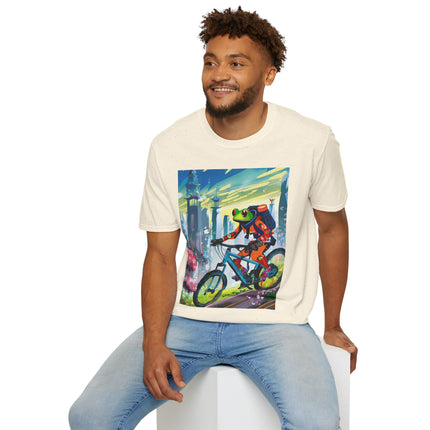 Cyberpunk Frog Softstyle T-Shirt