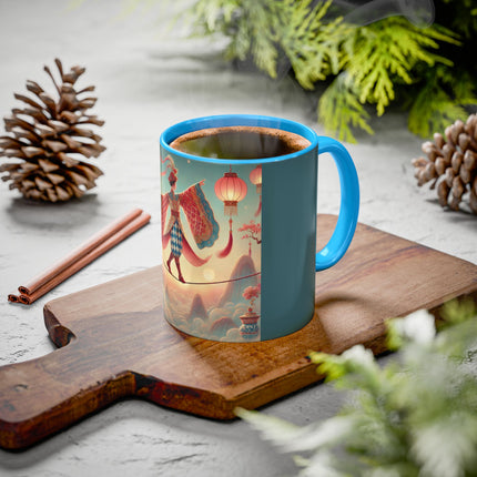 The Lantern Walker Colorful Mugs (11oz, 15oz)