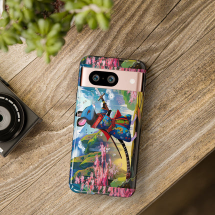 Cyber Samurai Rat Phone Cases