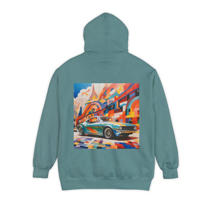 1969 Dodge Charger Daytona Unisex Garment-Dyed Hoodie
