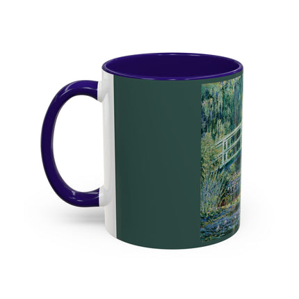 Water Lilies and Japanese Bridge by Claude Monet Colorful Mugs (11oz, 15oz)