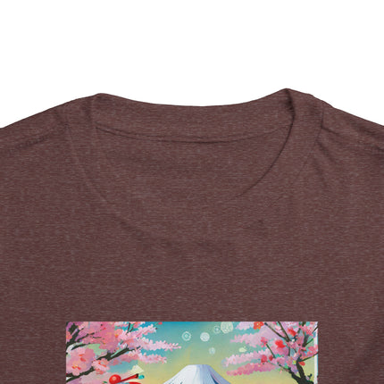 Rainy Day Ducks Toddler Short Sleeve Tee