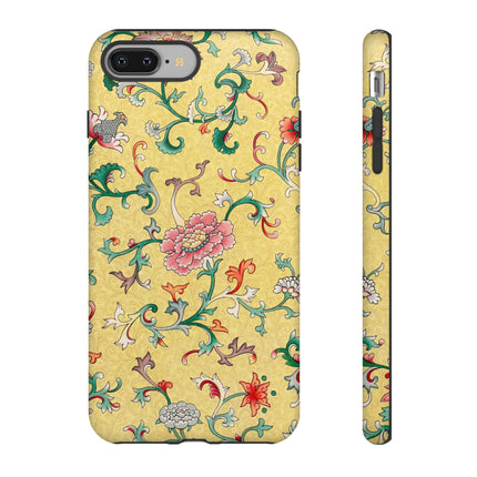 Flower Illustration by Owen Jones Phone Cases