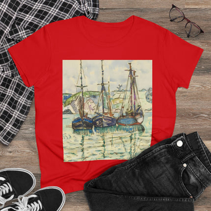 Le Trieux Paul Signac Women's Midweight Cotton Tee