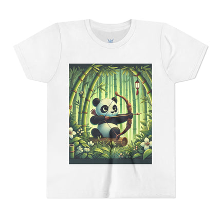 Bamboo Archer Panda Youth Short Sleeve Tee