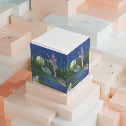 Fairy on a Dragonfly by Ida Rentoul Note Cube