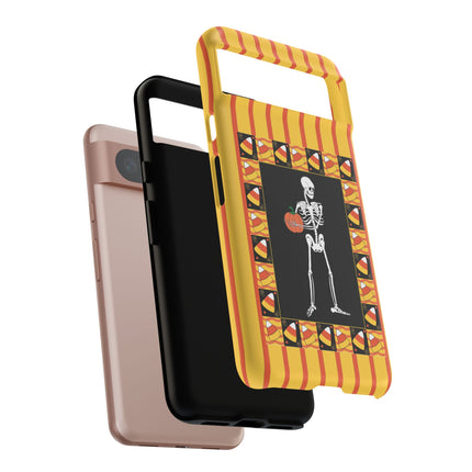 Candy Corn Skeleton Phone Cases