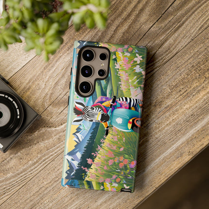 Stripes on Wheels Phone Cases