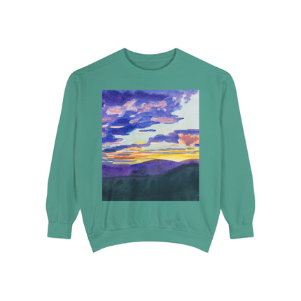 Naturstudie XII by Karl Wiener Garment-Dyed Sweatshirt