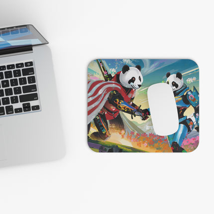 Cyber Punk Robots Mouse Pad, Rectangle