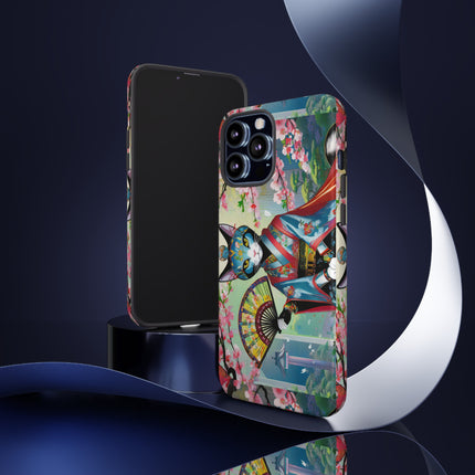Cyberpunk Geisha Phone Cases