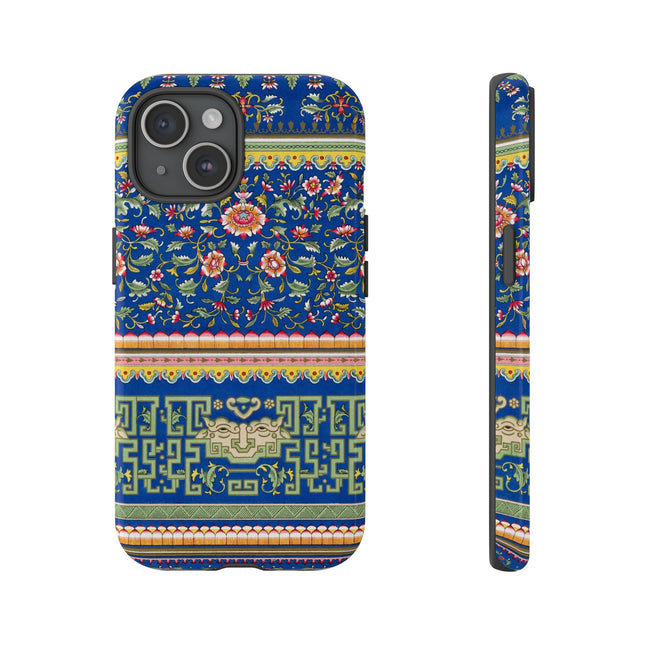 Chinese Floral Illustration by Owen Jones Phone Cases