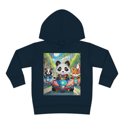 Bumper Car Bonanza Toddler Pullover Fleece Hoodie