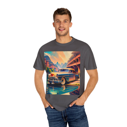 1953 Buick Roadmaster Unisex Garment-Dyed T-shirt