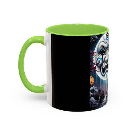 Geisha’s Black Ink Tears Colorful Mugs (11oz, 15oz)