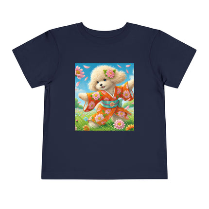Chrysanthemum Meadow Play Toddler Short Sleeve Tee