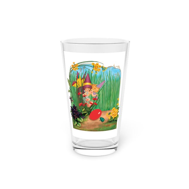 Spring Fairies & Floral Delights Glass, 16oz