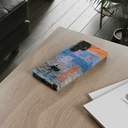 Sunrise by Claude Monet Phone Cases