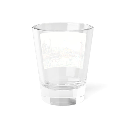 Concarneau by Paul Signac Shot Glass, 1.5oz