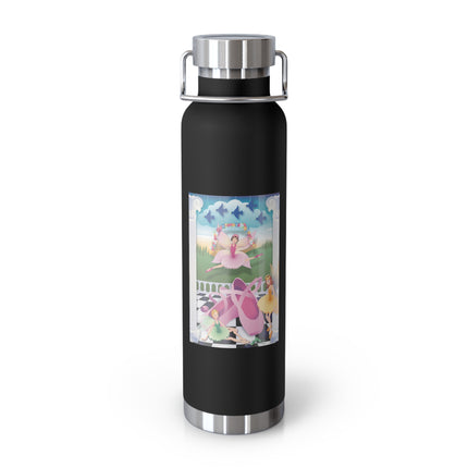 Graceful Enchantment Copper Vacuum Insulated Bottle, 22oz