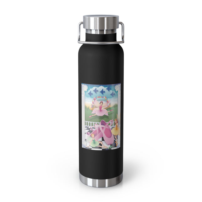 Graceful Enchantment Copper Vacuum Insulated Bottle, 22oz