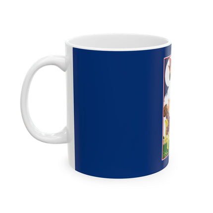 Generations of Style: A Fashionable Bond Ceramic Mug 11oz