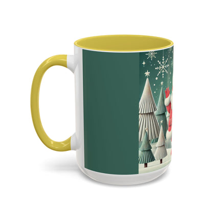 Santa's Joyful Night Colorful Mugs (11oz, 15oz)