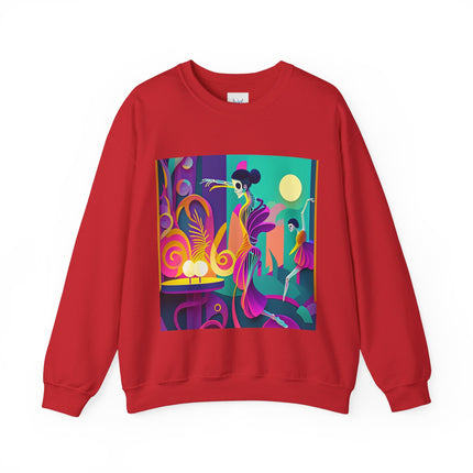 Dance of the Skeleton Ballerinas Unisex Heavy Blend™ Crewneck Sweatshirt
