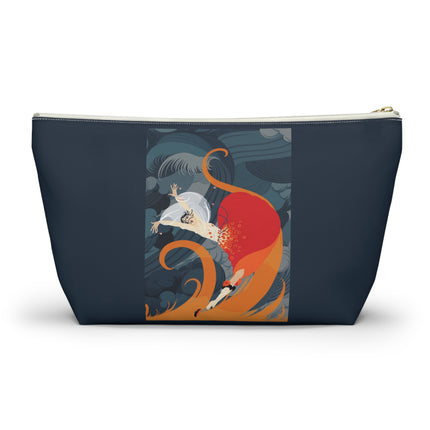 Flame of the Tempest Cosmetic Bag – Fiery Drama & Elemental Grace