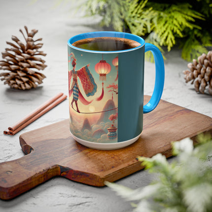 The Lantern Walker Colorful Mugs (11oz, 15oz)