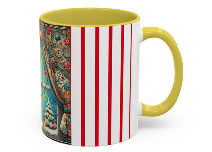 Mischief in Tinselland Colorful Mugs (11oz, 15oz)