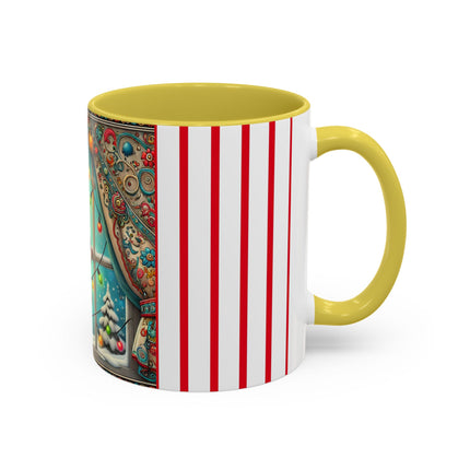 Mischief in Tinselland Colorful Mugs (11oz, 15oz)