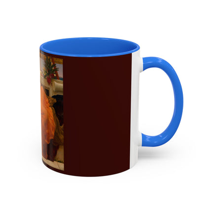 Flaming June by Frederic Leighton Colorful Mugs (11oz, 15oz)