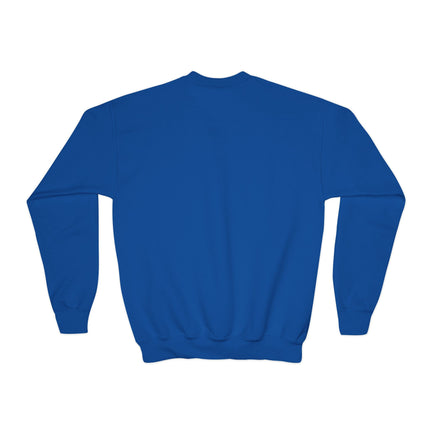 Tibetan Dragon in Battle Youth Crewneck Sweatshirt – Power, Motion & Mythic Adventure