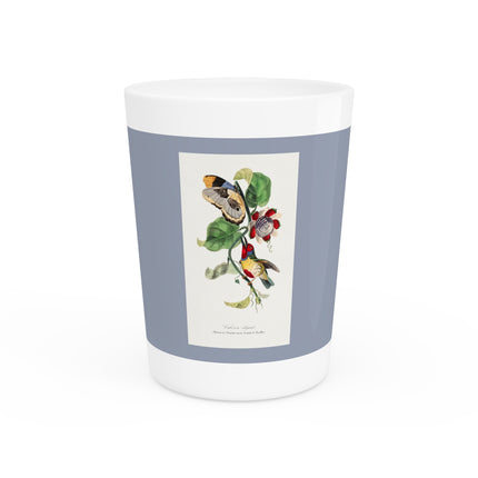 Versicolored Barbet by Paul Gervais Ceramic Shot Glass