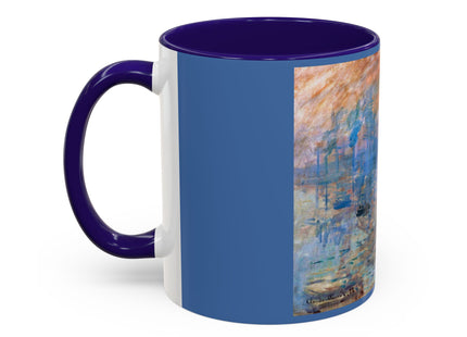 Sunrise by Claude Monet Colorful Mugs (11oz, 15oz)