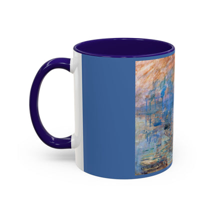 Sunrise by Claude Monet Colorful Mugs (11oz, 15oz)