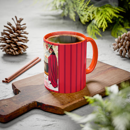 The Hallowe'en Cauldron In the Firelight's Gleam Colorful Mugs (11oz, 15oz)