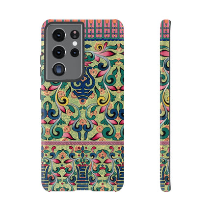 Colorful Flower Pattern by Owen Jones Phone Cases