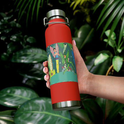 Enchanting Fairies of A Midsummer Night's Dream Copper Vacuum Insulated Bottle, 22oz