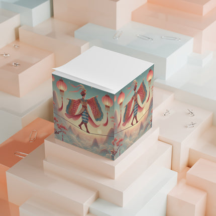 The Lantern Walker Note Cube