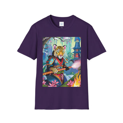 Cyberpunk Leopard Softstyle T-Shirt